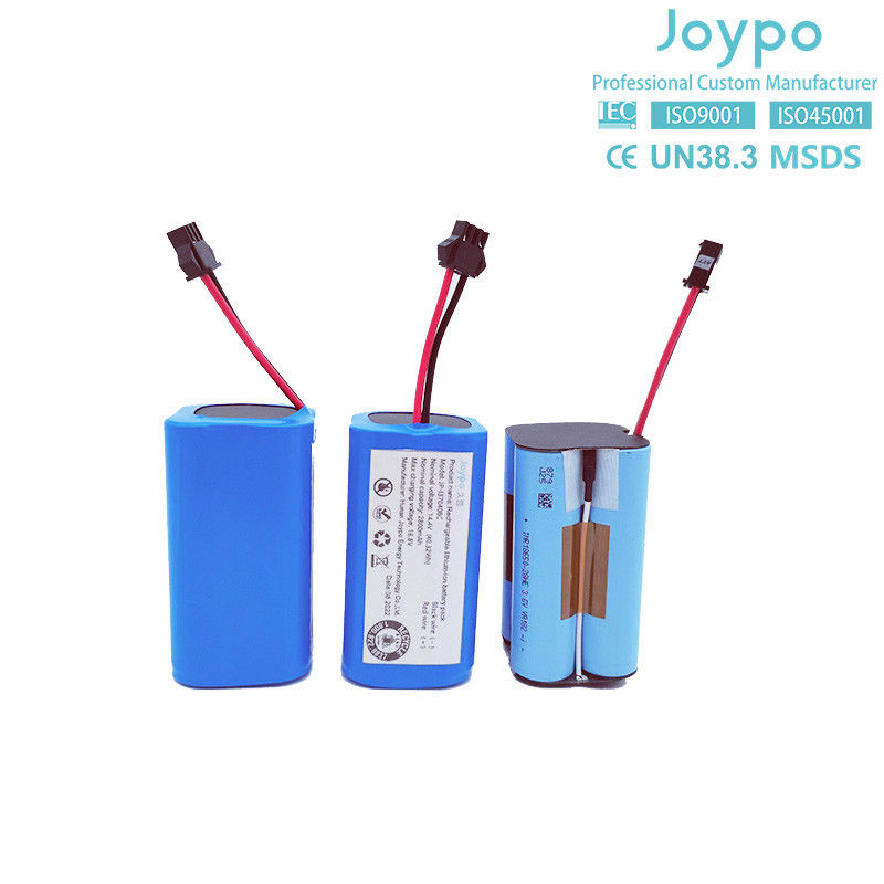 18650 রিচার্জেবল OEM লিথিয়াম ব্যাটারি প্যাক 14.4V 2800mAh রোবট ভ্যাকুয়াম ক্লিনারের জন্য