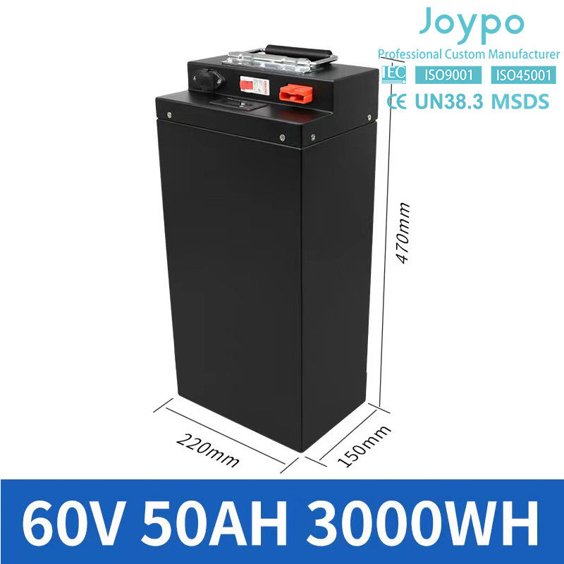 60V ইলেকট্রিক স্কুটার লিথিয়াম ব্যাটারি 20AH 30AH 40AH 50AH জন্য 2 / 3 চাকা যানবাহন