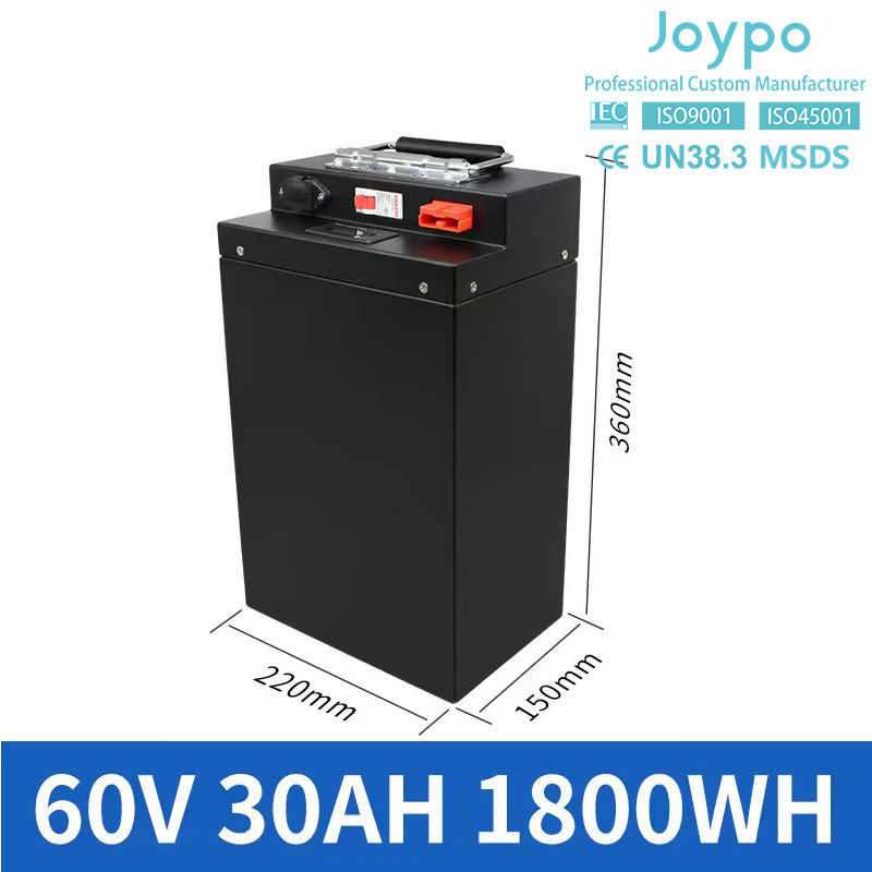 60V ইলেকট্রিক স্কুটার লিথিয়াম ব্যাটারি 20AH 30AH 40AH 50AH জন্য 2 / 3 চাকা যানবাহন