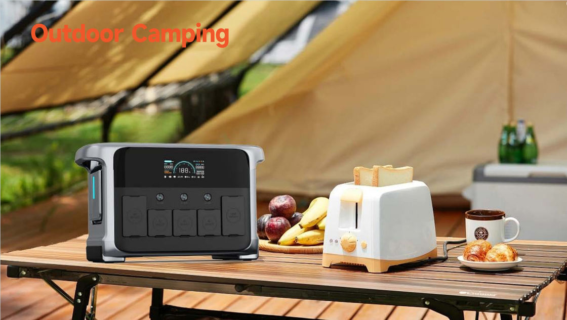 পোর্টেবল সৌর বৈদ্যুতিক জেনারেটর 1200W 110V 220V ব্যাকআপ ইউপিএস সৌর জেনারেটর গাড়ি চার্জিং সহ
