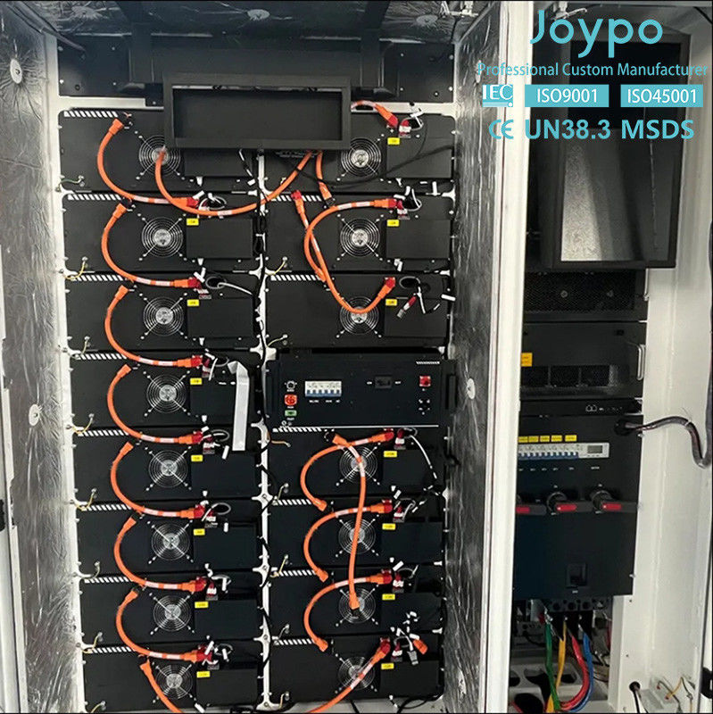 জয়েপো 100kW 215kWh বাণিজ্যিক ও শিল্প শক্তি সঞ্চয় ব্যবস্থা আইপি 55 ব্যাটারি মডিউল ক্ষমতা 280Ah